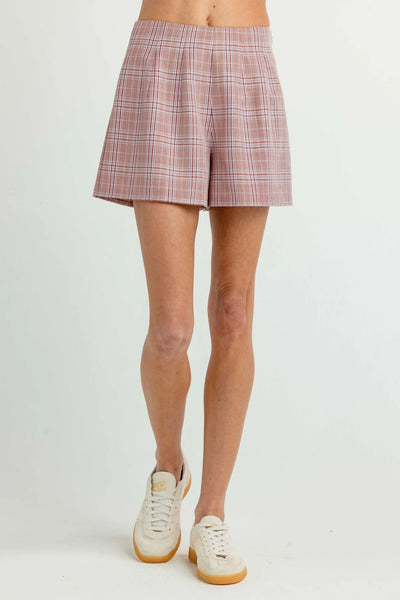 We Are Sundays Plaid Jasper Short