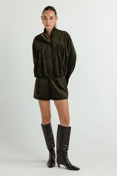 Jasper Faux Suede Short
