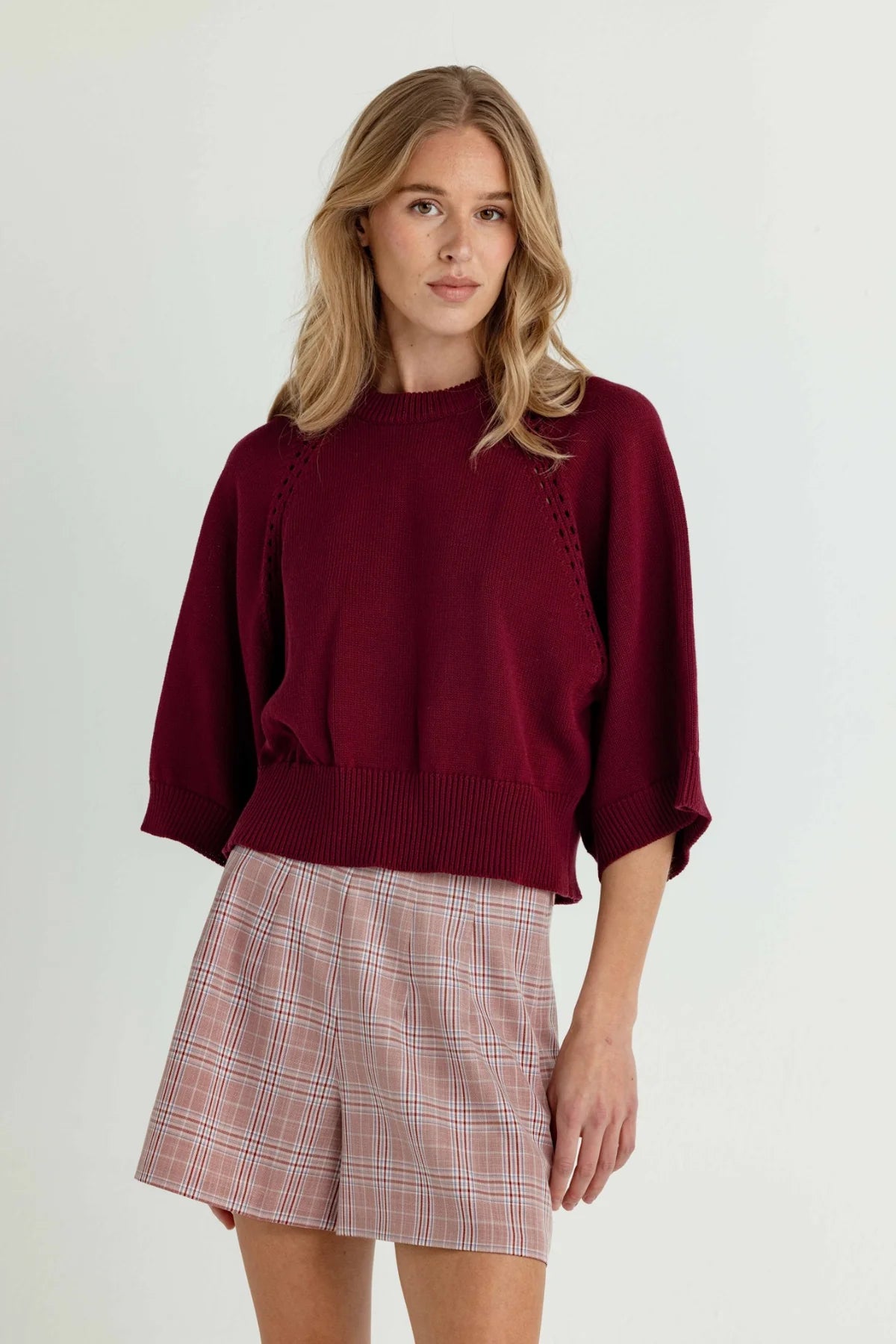 We Are Sundays Plaid Jasper Short