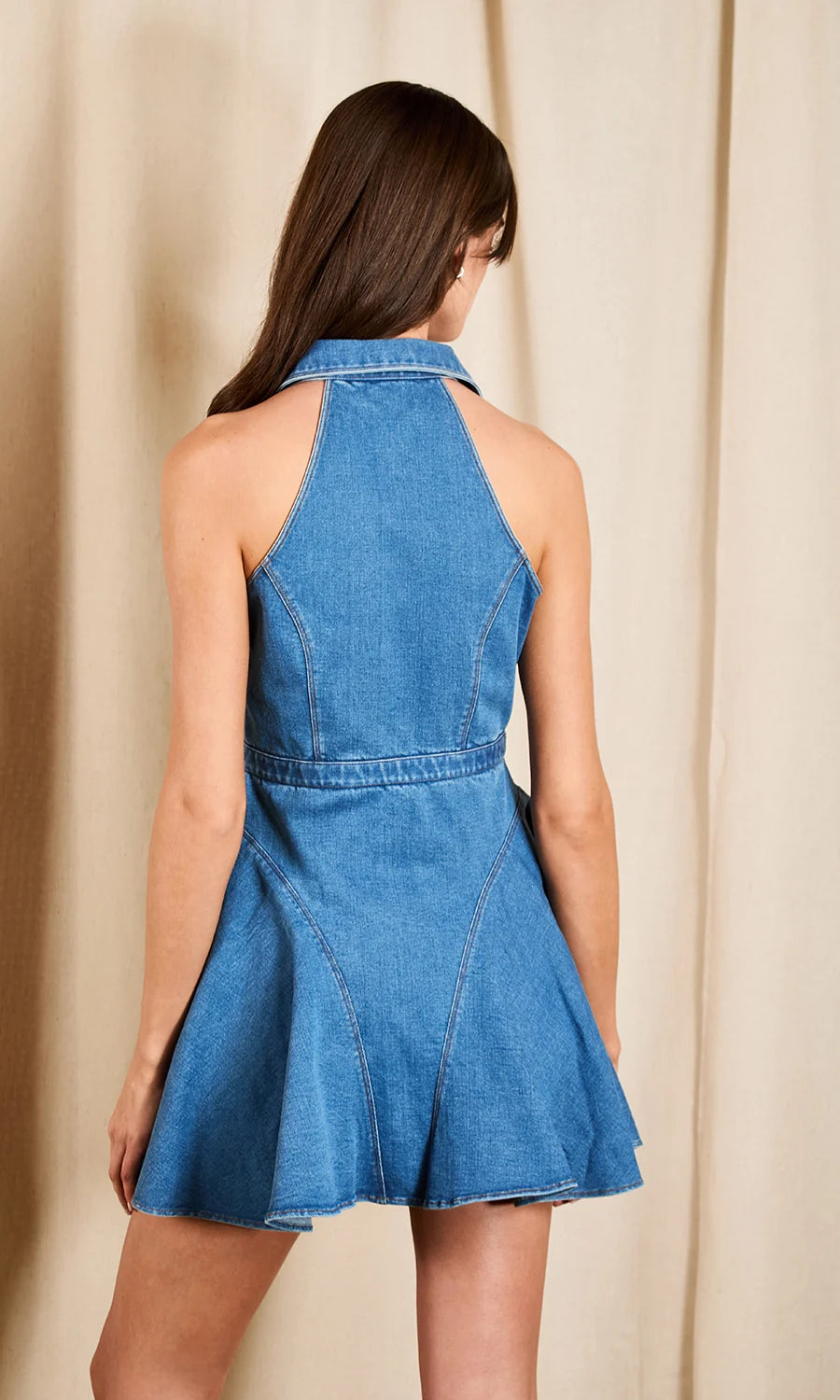 Saylor Willamae Denim Mini