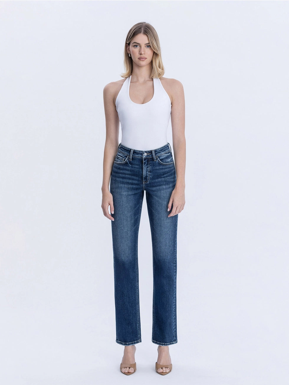 Vervet High Rise Straight Leg