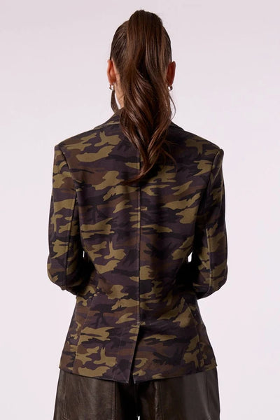Blue Revival Camo Blazer
