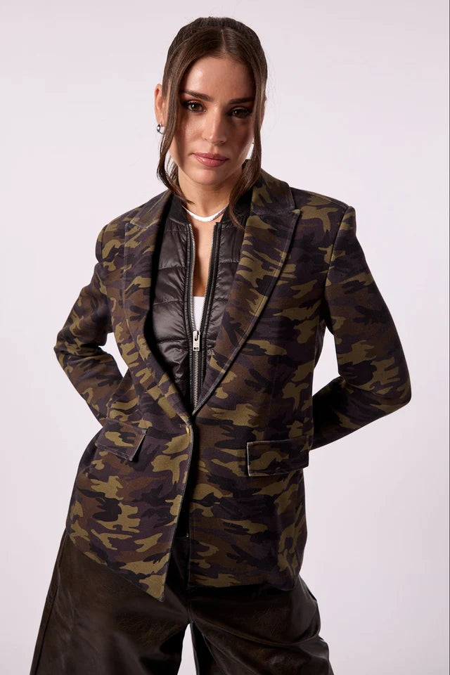 Blue Revival Camo Blazer