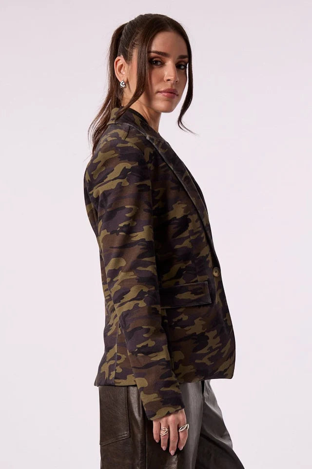 Blue Revival Camo Blazer