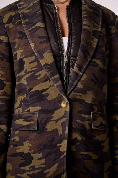 Blue Revival Camo Blazer