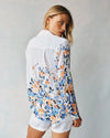 Floral Border Button Down