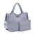 Grey Sol and Solene Medium Tote