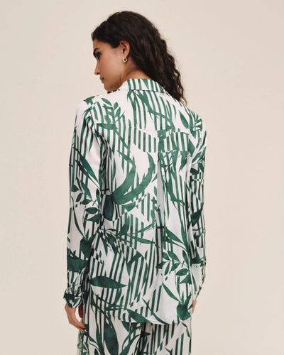 Bella Dahl Palm Paradise Button Down-MED ONLY