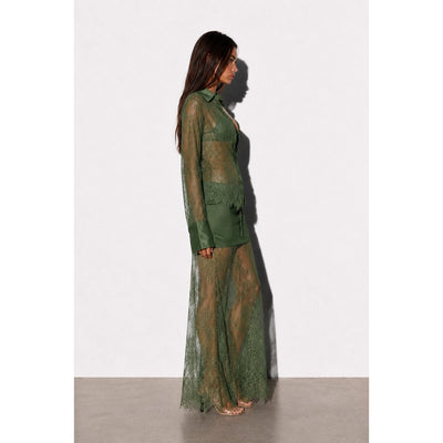 Skylar Rose Olive Lace Three Piece Set