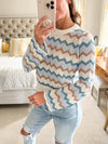 Design History Flare Sleeve Sweater