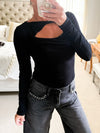 LaMade Kimi Long Sleeve Cutout-SMALL ONLY
