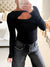 LaMade Kimi Long Sleeve Cutout-SMALL ONLY