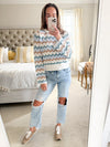 Design History Flare Sleeve Sweater