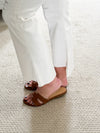 HIdden Sea Salt DIstressed Step Hem Straight Leg