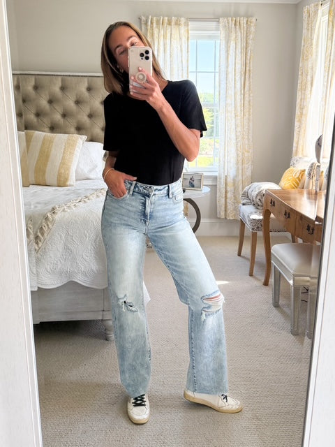 Ella High Rise Classic Straight