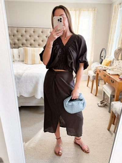 Astrid Linen Espresso Set XS 2/4 ONLY