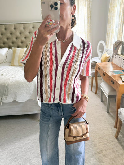 Bella Dahl Open Knit Cardigan