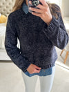 Crew Neck Chenille Bella Dahl Sweater