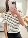 Bella Dahl Collared Popover Sweater- DOD