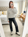 Bella Dahl Crew Neck Sweater-LARGE ONLY