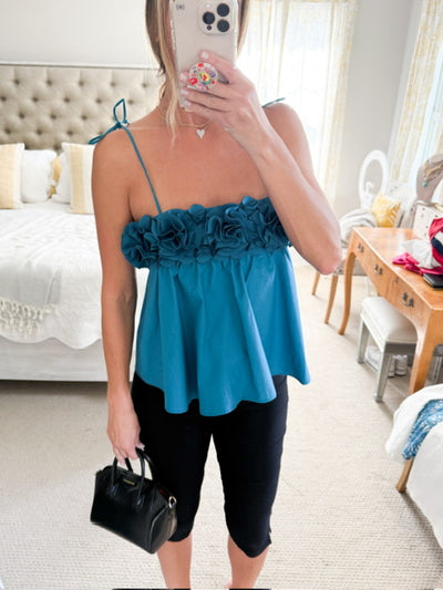 Saylor Cotton Flower Tank