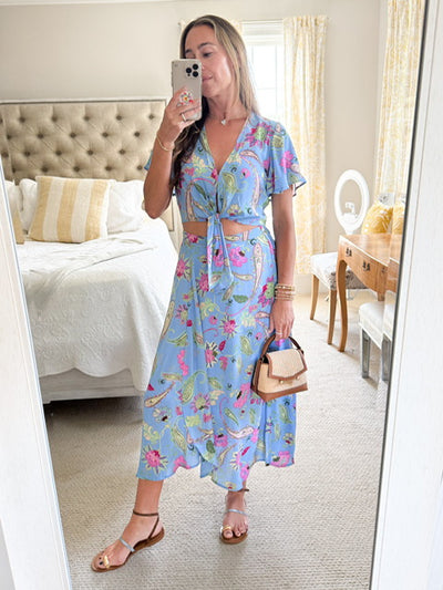 Floral Two Piece Set
