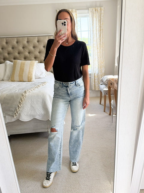 Ella High Rise Classic Straight