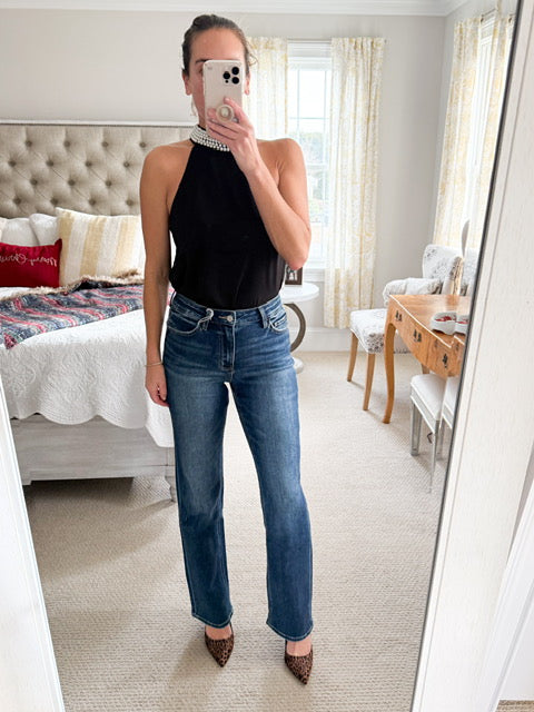 Vervet High Rise Straight Leg