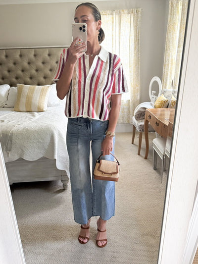 Bella Dahl Open Knit Cardigan