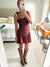 Saylor Polka Dot Drop Waist Mini-DEAL OF THE DAY