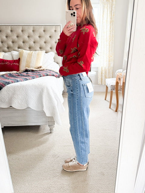 Vervet High Rise Barrel Jean