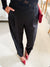 Black Working Girl Pant