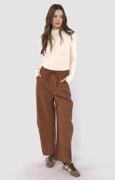 Ronan Ribbed Mock Neck